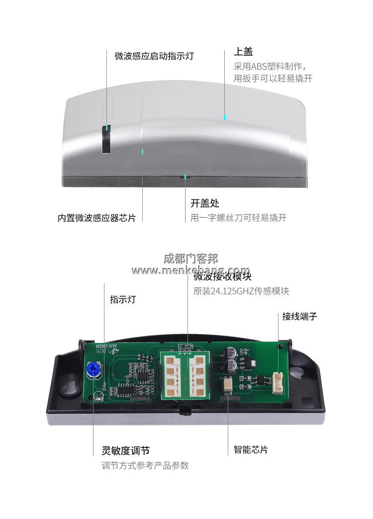 自動門感應(yīng)探頭調(diào)節(jié)