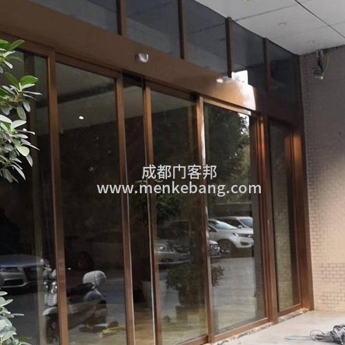 不銹鋼酒店自動(dòng)門(mén)案例