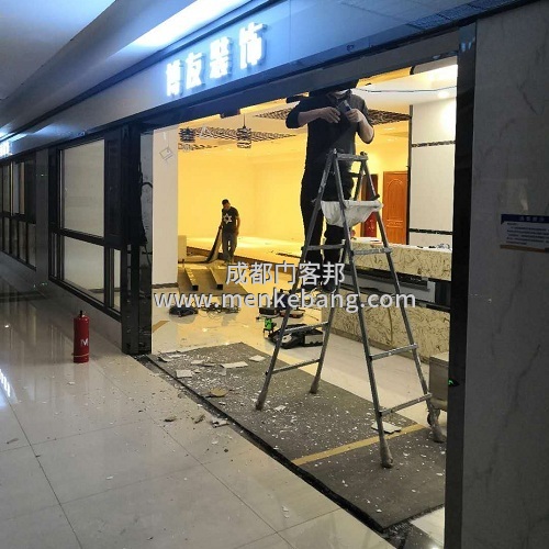 無(wú)框玻璃感應(yīng)門(mén)案例