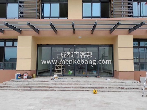 成都自動門案例,自動門案例,自動門工程案例,自動門安裝案例圖
