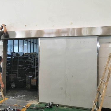 廠房不銹鋼自動(dòng)門(mén)案例