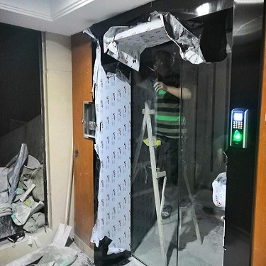 門(mén)禁自動(dòng)門(mén)案例圖